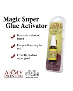 Magic super glue activator