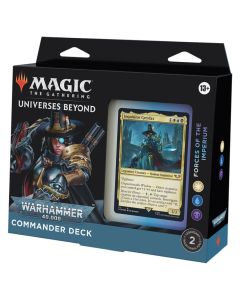 Magic: the Gathering - Universes Beyond: Warhammer 40,000 Commander Deck - Forces of the Imperium (WUB)