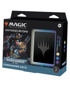 Magic: the Gathering - Universes Beyond: Warhammer 40,000 Commander Deck - Forces of the Imperium (WUB)