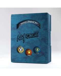 GAMEGENIC KEYFORGE&#x2122; DECK BOOK - Light Blue